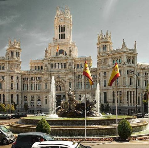 Plaza Cibeles, Madrid