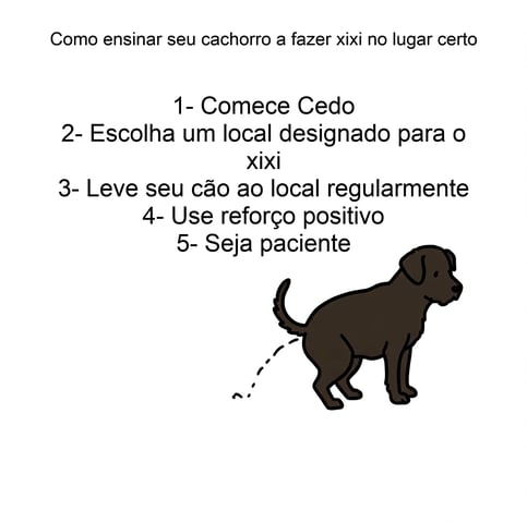 como fazer seu cachorro a fazer xixi no local certo
