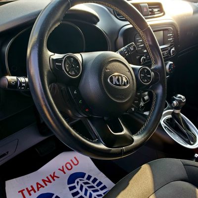 Interior Detailing Image “Deep interior car detailing with steam cleaning and vacuuming of seats"