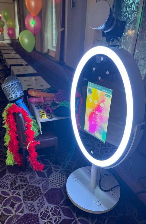 Manchester selfie mirror hire