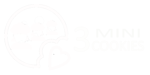 3 mini cookies logo