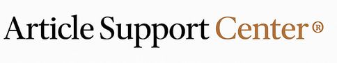 Article Support Center logo