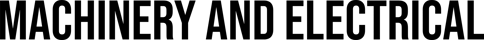 Machinery and Electrical logo