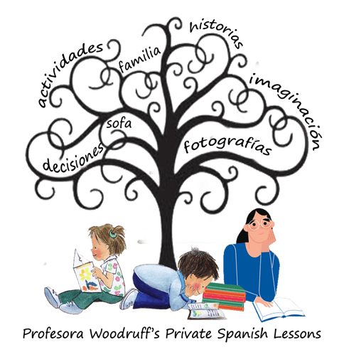 Woodruff Spanish Storytelling logo