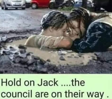 Pothole degradation