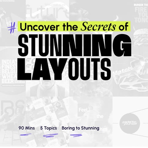 layout graphic design live session cover