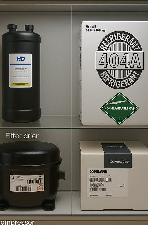 Refrigerasi dan Sparepart AC. Deltacool - Jakarta