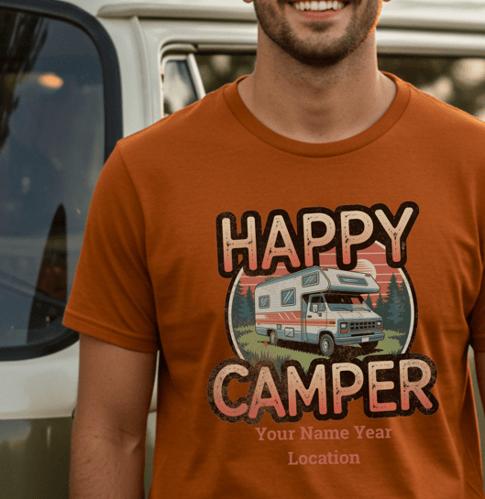 Mountain adventure awaits t-shirt.
