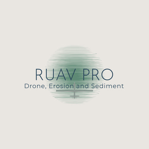 RUAV PRO Drone, Erosion and Sediment control inspections, advanced drone technology, SWPPP preparation logo