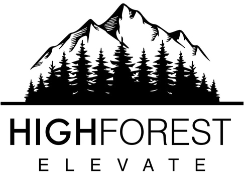 HIGH FOREST ELEVATE logo