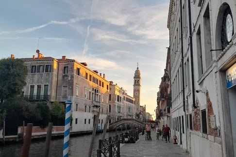 Leaning towers Venice