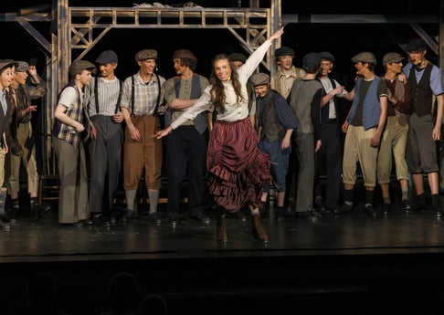 My 2025 performance as Katherine from Newsies for our highschool production
