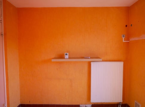 Cuisine année 70 tomettes à rénover avant
