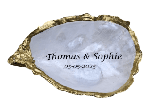Parelmoer oester  gepersonaliseerd