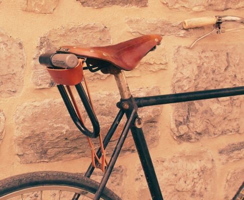 bisiklet kilidi vintage