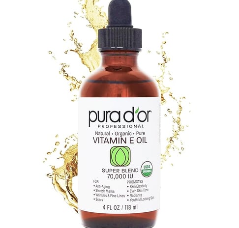Helps protects skin from damage, promotes healing and anti aging.  