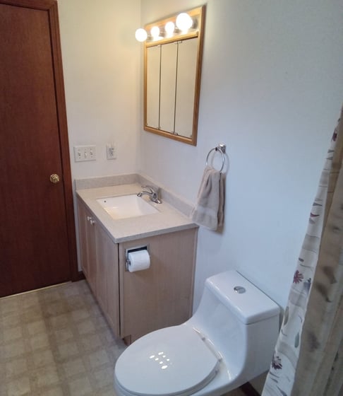 2nd bathroom vanity