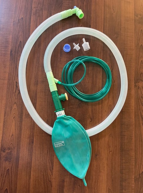 Bain Breathing Circuit with Face Mask Kit Starvent Health Care