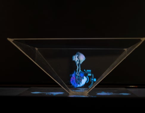 Holograma de Fragmentos del futuro