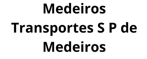 Medeiros Transportes S P de Medeiros logo