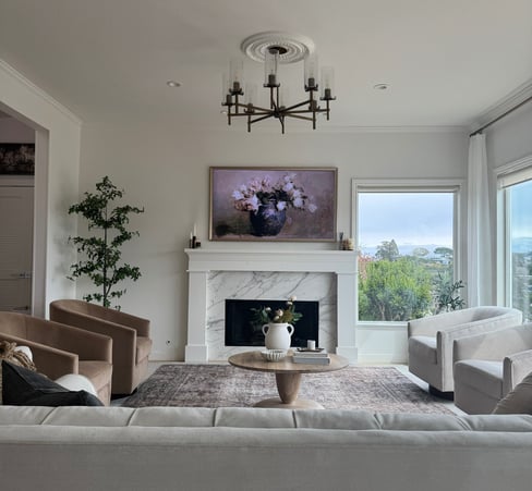 beautiful interiors in mill valley, marin county