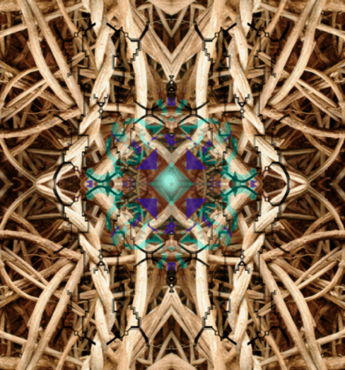 a picture of a pattern of a pattern of sticks and sticks