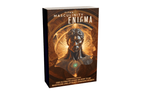 Titan Masculinity Enigma banned book on Vexoner