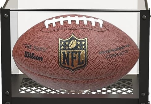 a football ball in a case with a football ball