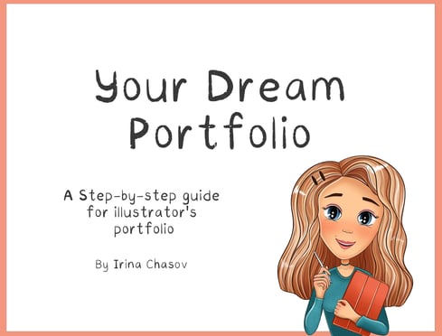 free portfolio guide for illustrators