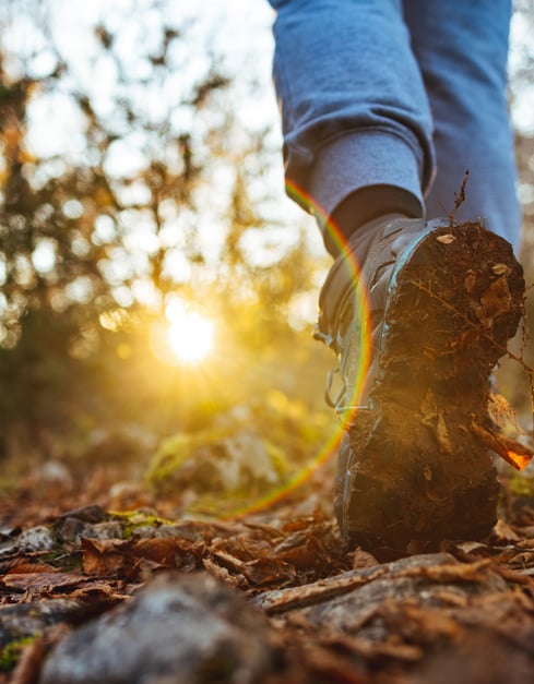 Mindful walking
