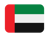 Bandera de los Emiratos Árabes Unidos