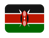 Bandera de Kenia