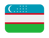 Bandera de Uzbekistán