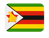 Bandera de Zimbabue.