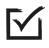 check symbol