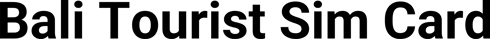 Bali Tourist Sim Card logo