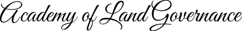 Academy of Land Governance logo