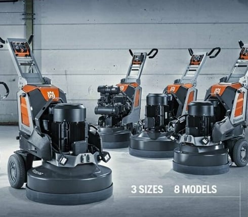 floor grinders for surface prep, grinding and polishing