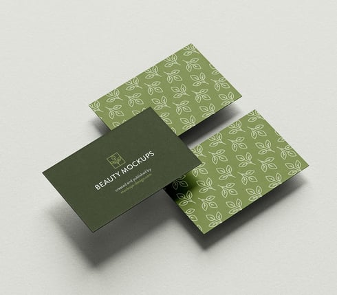Diseño creativo de tarjeta de presentación para marca personal
