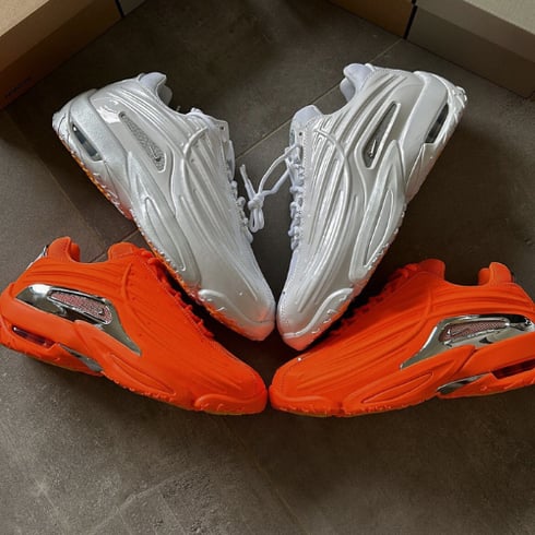 nocta hot step 2 blanche et orange disponible chez street mania