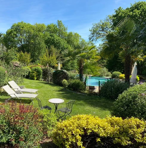 Jardin verdoyant