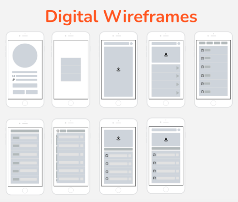 Digital Wireframes