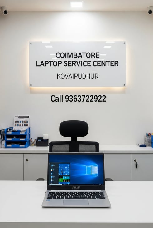 Asus Laptop Service Center Kovaipudhur Contact Number