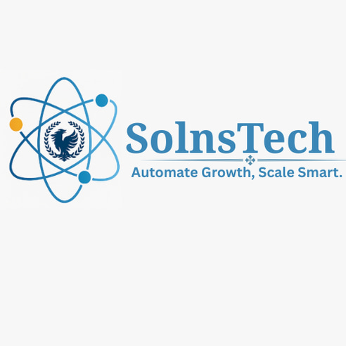 SolnsTech LLP Empowering Businesses Through Innovation, Automation & Digital IntelligenceAt SolnsTec logo