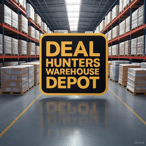 Deal Hunters Warehouse Depot logo