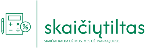 Skaičių tiltas – aiški apskaita pradedančiam ir augančiam verslui logo