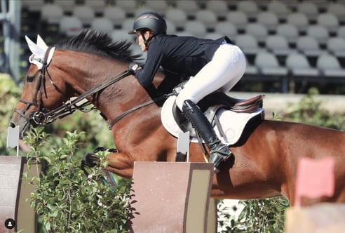 Equitazione salto ostacoli