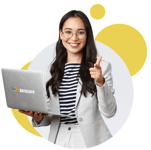 girl holding Laptop