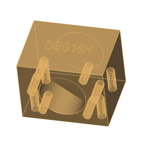 Ball screw nut bracket