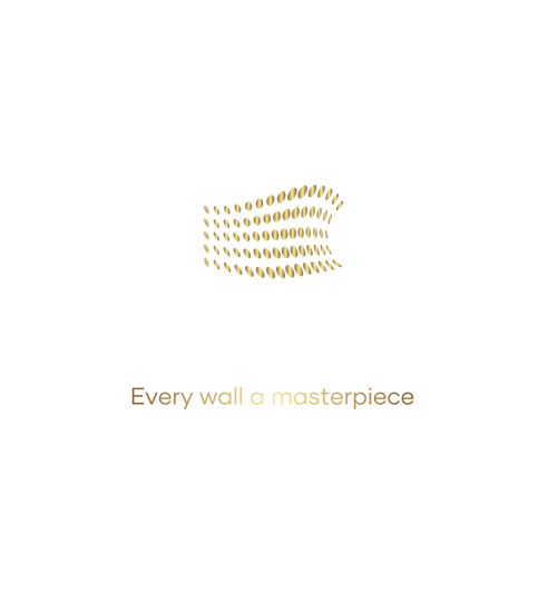 Logo for Huber Design Sarl, a Luxembourgish company leader in the market of wallcoverings solutions